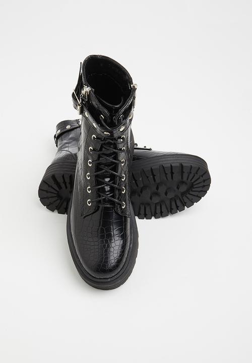 Z_Code_Z - Quinn biker boot - black