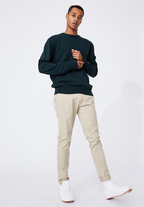 Cotton On - Crew knit - teal