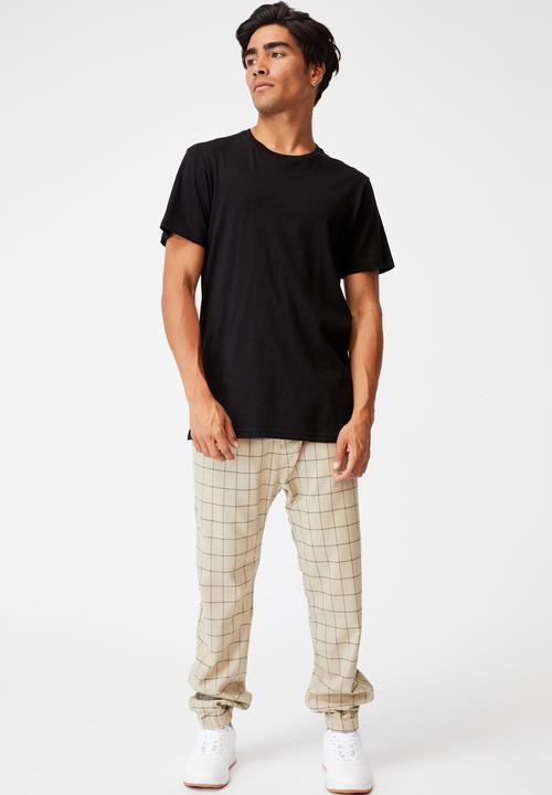 Cotton On - Drake cuffed pant - beige