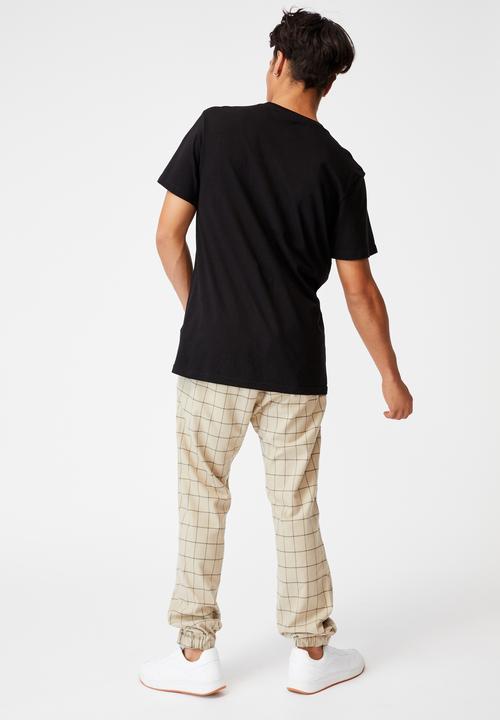 Cotton On - Drake cuffed pant - beige