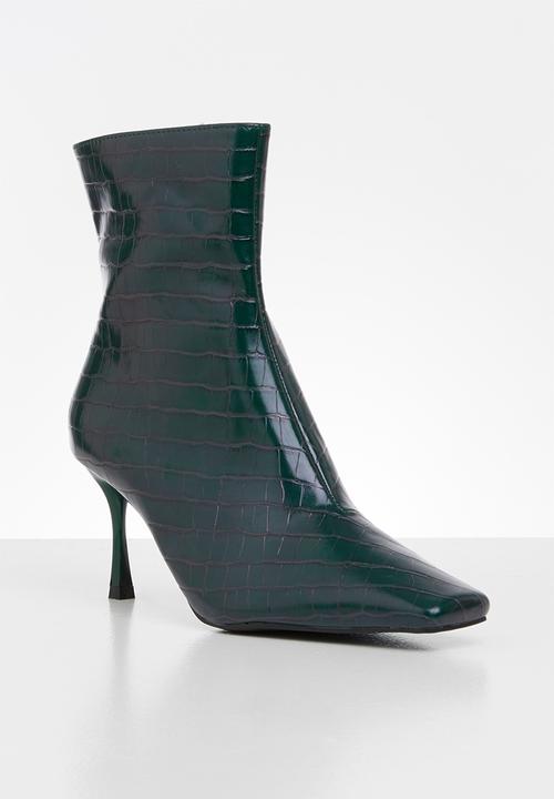 Z_Code_Z - Helen wider fit ankle boot - olive