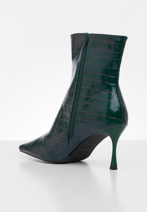 Z_Code_Z - Helen wider fit ankle boot - olive