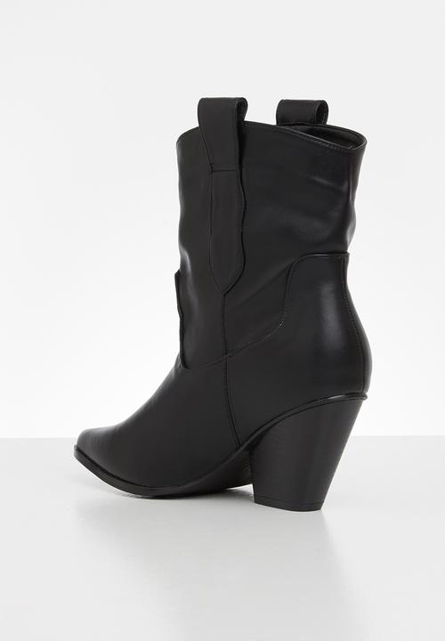 Z_Code_Z - Nathali cowboy boot - black 