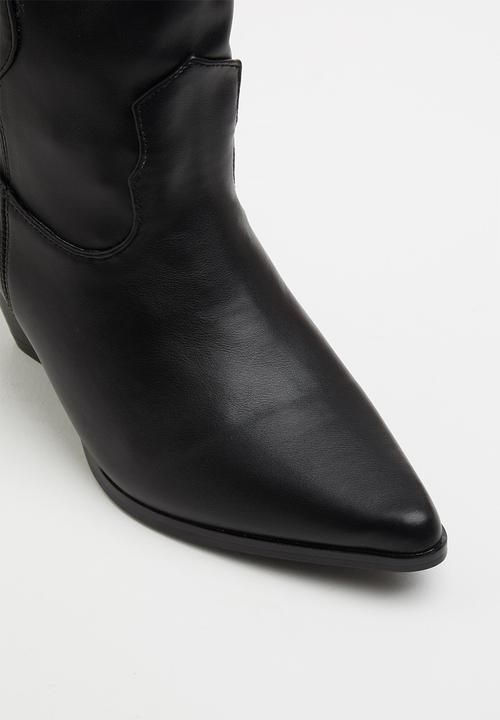 Z_Code_Z - Nathali cowboy boot - black 