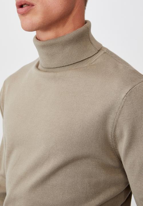 Cotton On - Roll neck sweater - taupe