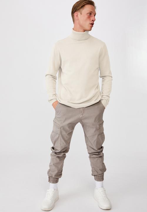 Cotton On - Roll neck sweater - winter white
