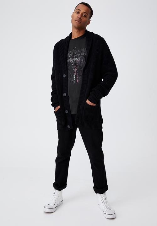 Cotton On - Shawl cardigan - black