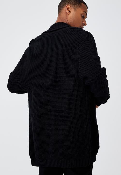 Cotton On - Shawl cardigan - black