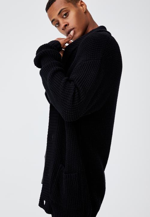 Cotton On - Shawl cardigan - black