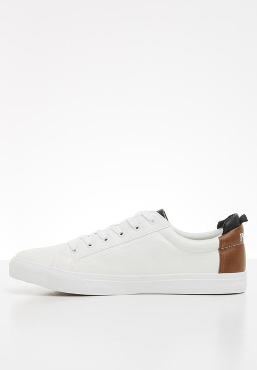 POLO - Harley colour block sneaker - white