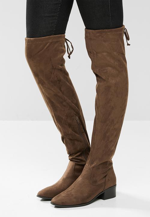 Madison® - Tina over the knee boot - brown