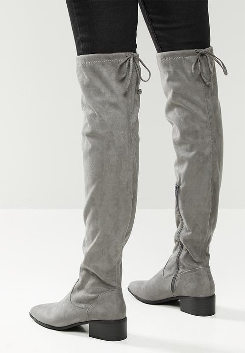 Madison® - Tina over the knee boot - grey