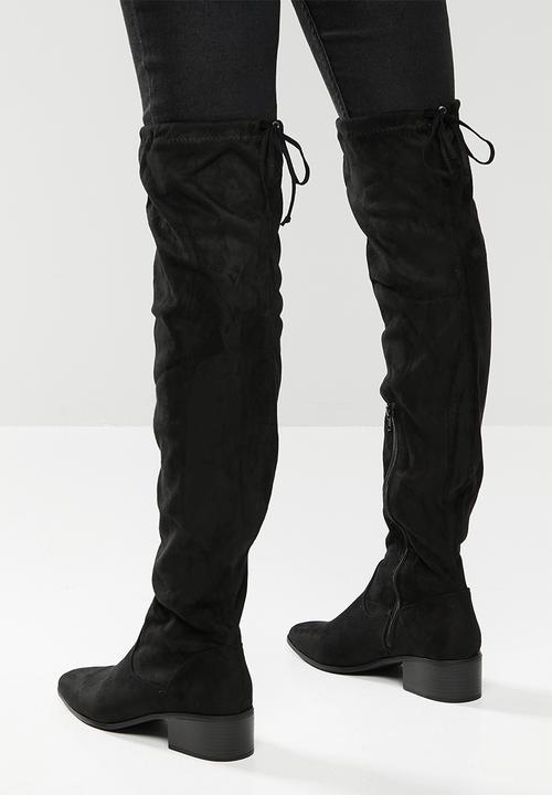 Madison® - Tina over the knee boot - black