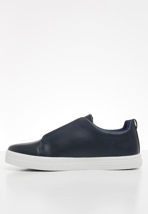 POLO - Harry gusset slip on sneaker - navy