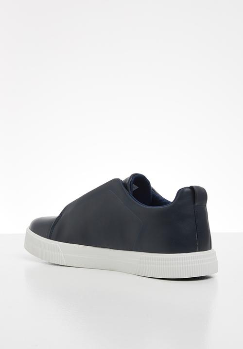 POLO - Harry gusset slip on sneaker - navy