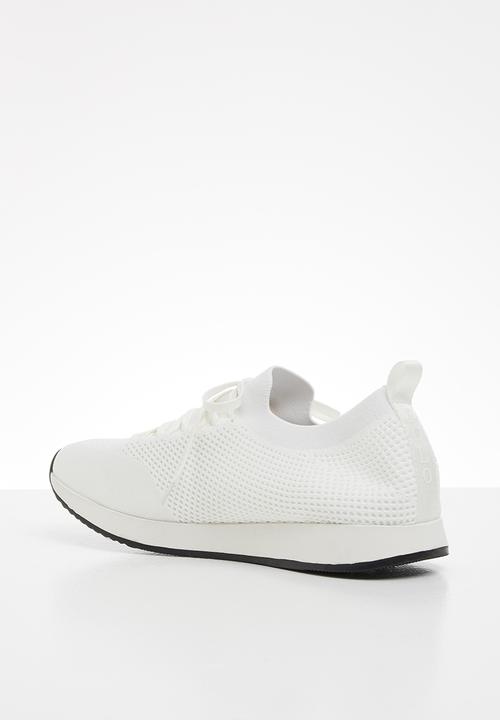 POLO - Gavin knit sneaker - white