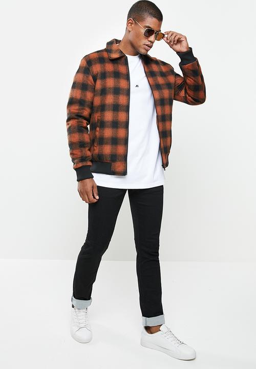 Jonathan D - Branded crew neck t-shirt oversized fit - white