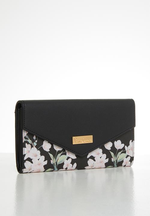 Pierre Cardin - Gia floral purse  - black