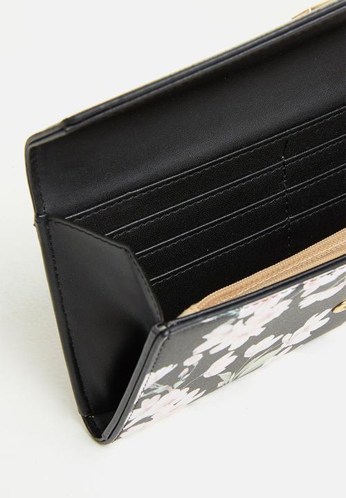 Pierre Cardin - Gia floral purse  - black