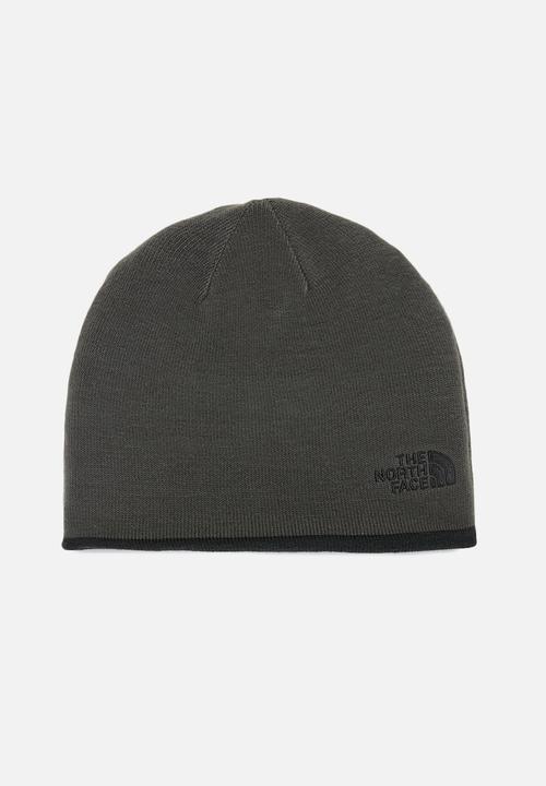The North Face - Reversible tnf banner beanie - black & grey 