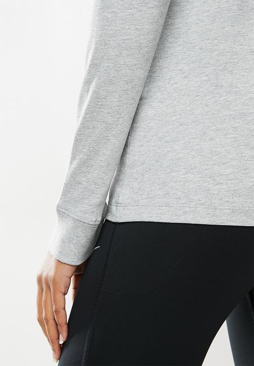 Nike - Nsw tee long sleeve - grey