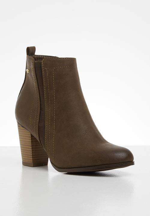 Miss Black - Alham 4 ankle boot - chocolate