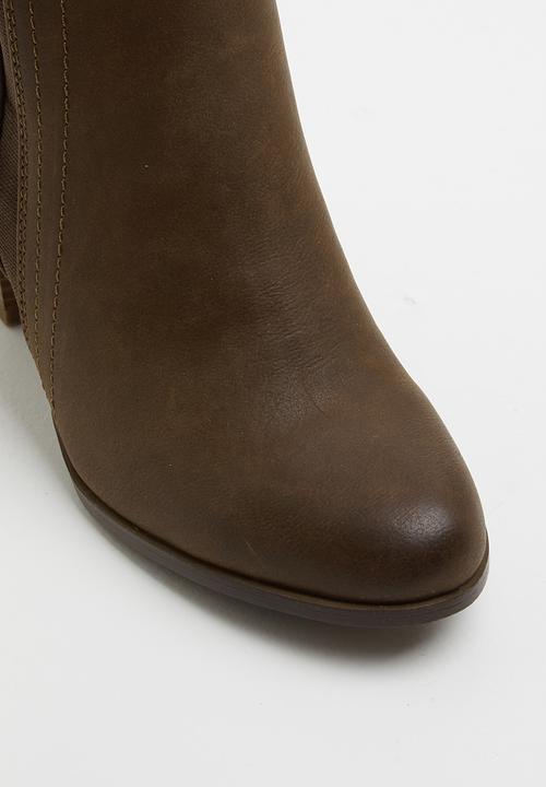 Miss Black - Alham 4 ankle boot - chocolate