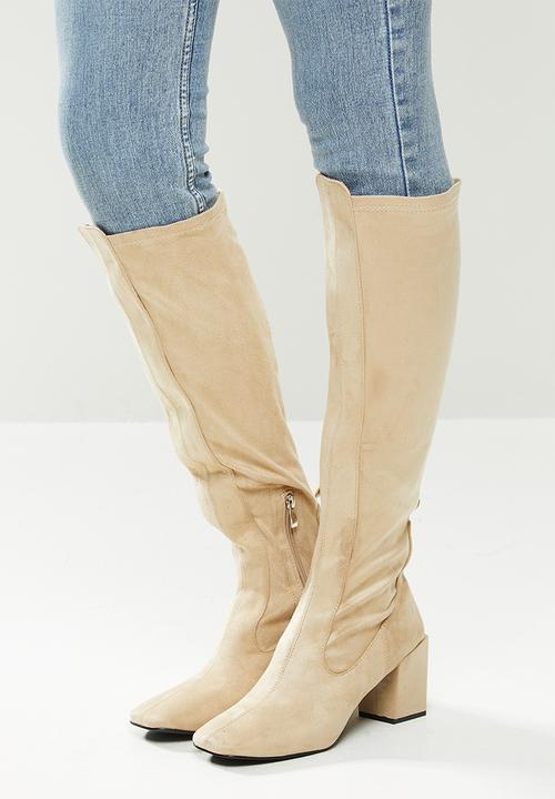 Z_Code_Z - Luna knee high boot - bone