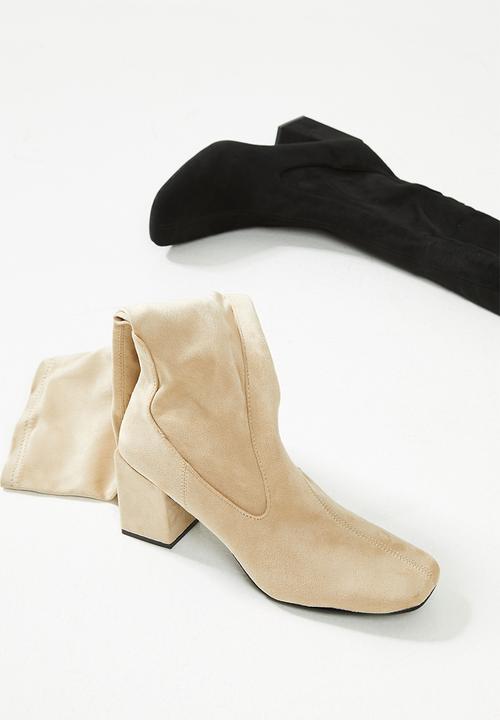 Z_Code_Z - Luna knee high boot - bone