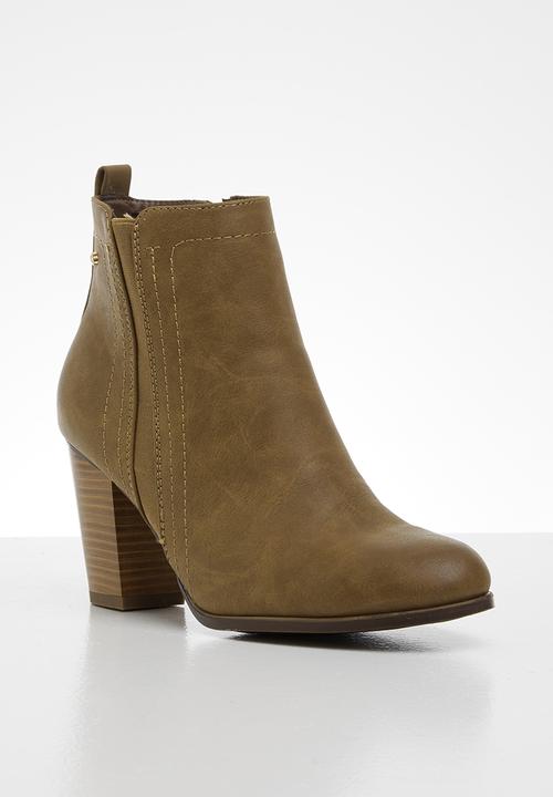 Miss Black - Alham 4 ankle boot - tan