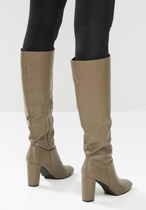 Z_Code_Z - Abigail knee high boot - khaki