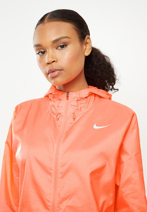 Nike - W nk essential jacket - orange 