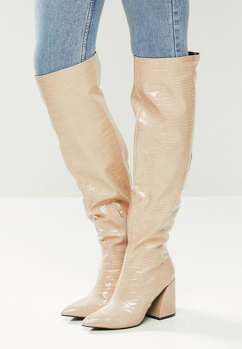 Z_Code_Z - Vitta knee high boot - neutral