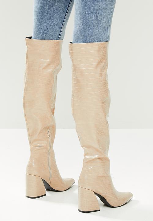 Z_Code_Z - Vitta knee high boot - neutral