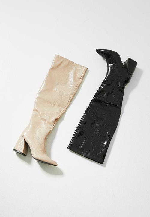 Z_Code_Z - Vitta knee high boot - neutral
