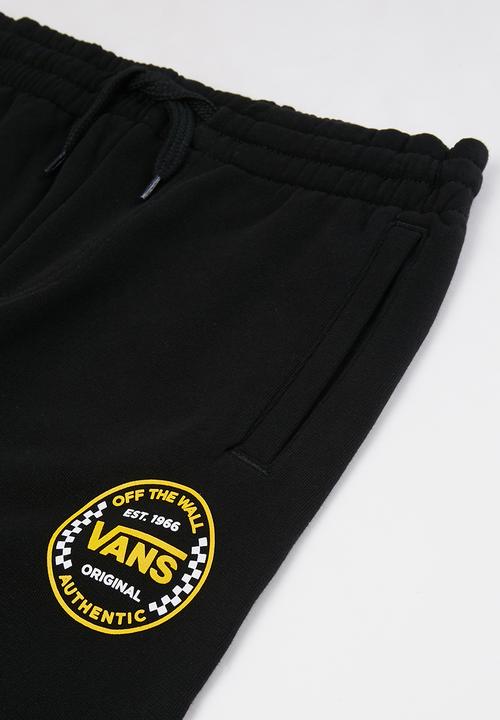 Vans - Authentic checker fleece pant - black