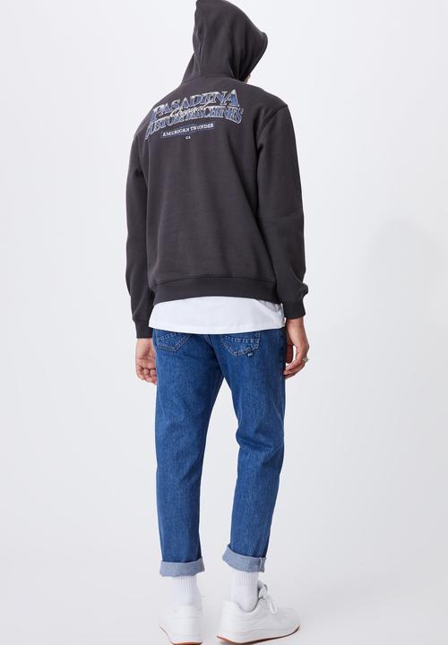 Cotton On - Graphic fleece pullover - faded slate