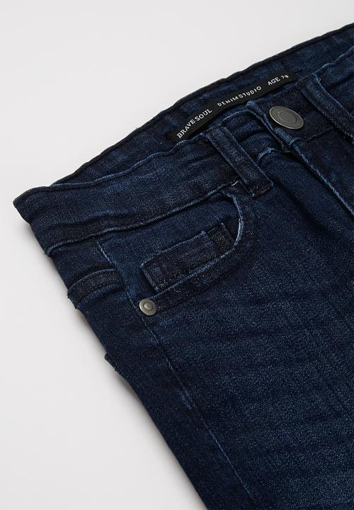 Brave Soul - Madison skinny jeans - dark blue wash