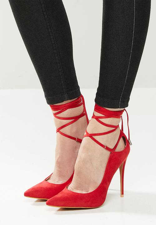 MILLA - Juliat stiletto heel - red