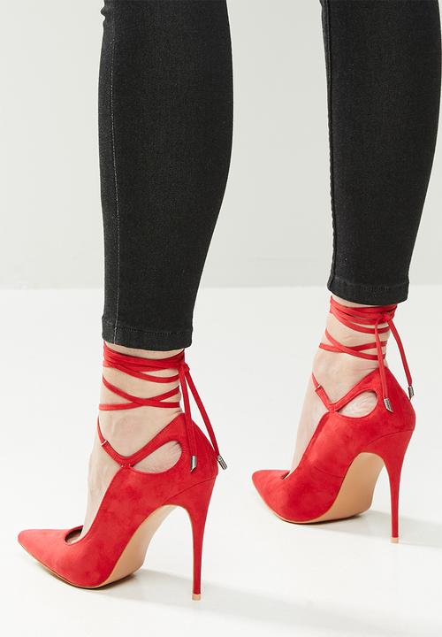 MILLA - Juliat stiletto heel - red