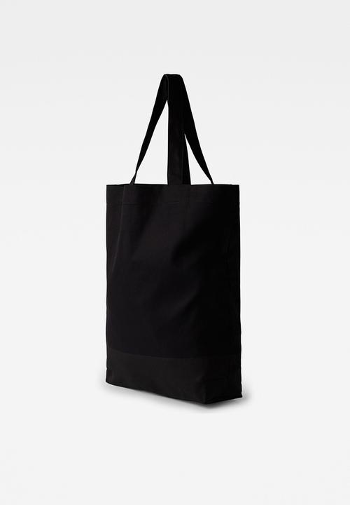 G-STAR - Canvas shopper artwork - black