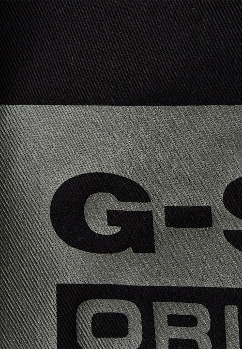 G-STAR - Canvas shopper artwork - black