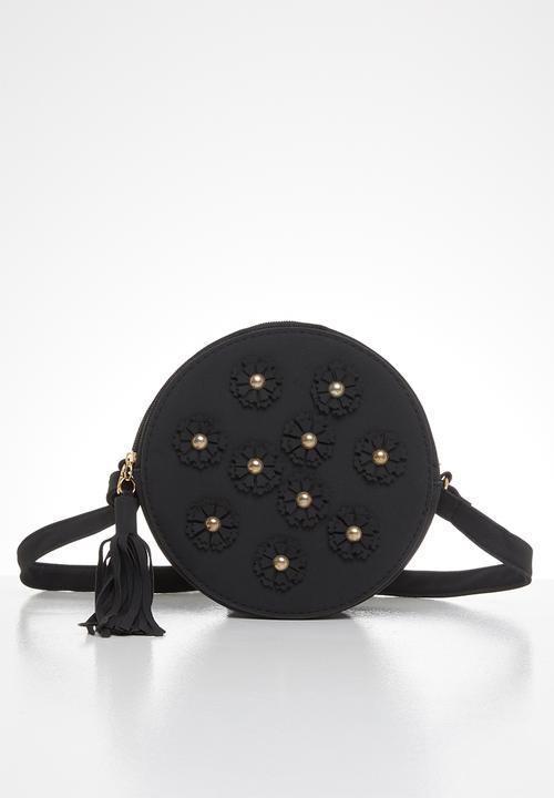 Superbalist - Round crossbody bag - black