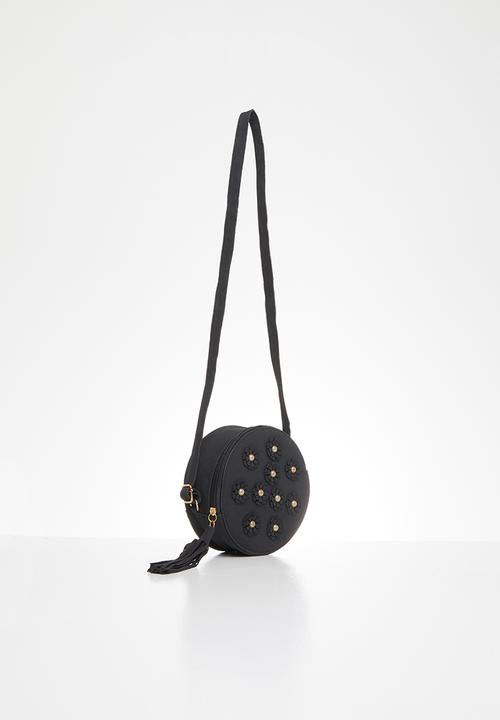 Superbalist - Round crossbody bag - black