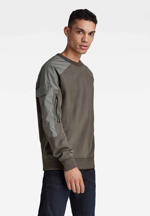G-STAR - Container r sweat - gs grey