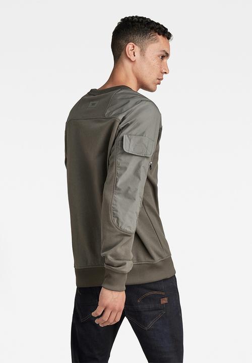 G-STAR - Container r sweat - gs grey
