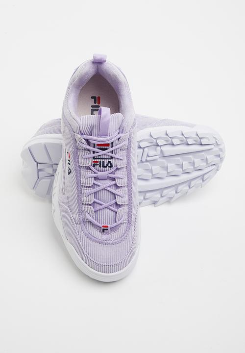 FILA - Disruptor ii corduroy - lilac