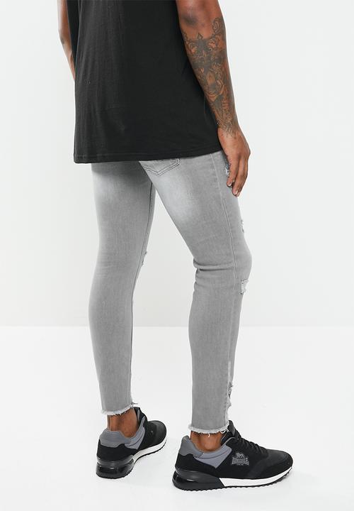 Cutty - Denim jean cropped - grey