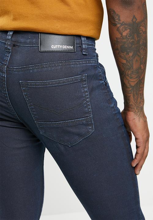 Cutty - Denim coated skinny jean - blue