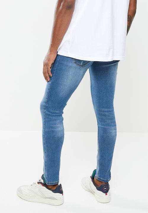Cutty - Basic skinny denim jean - sulphur